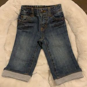 Janie and Jack boys jeans, size 6-12 months